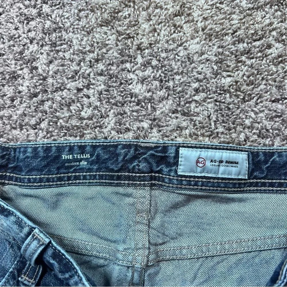 Adriano Goldschmied AG Jeans Mens Size 36 Denim Blue The Tellis Modern Slim